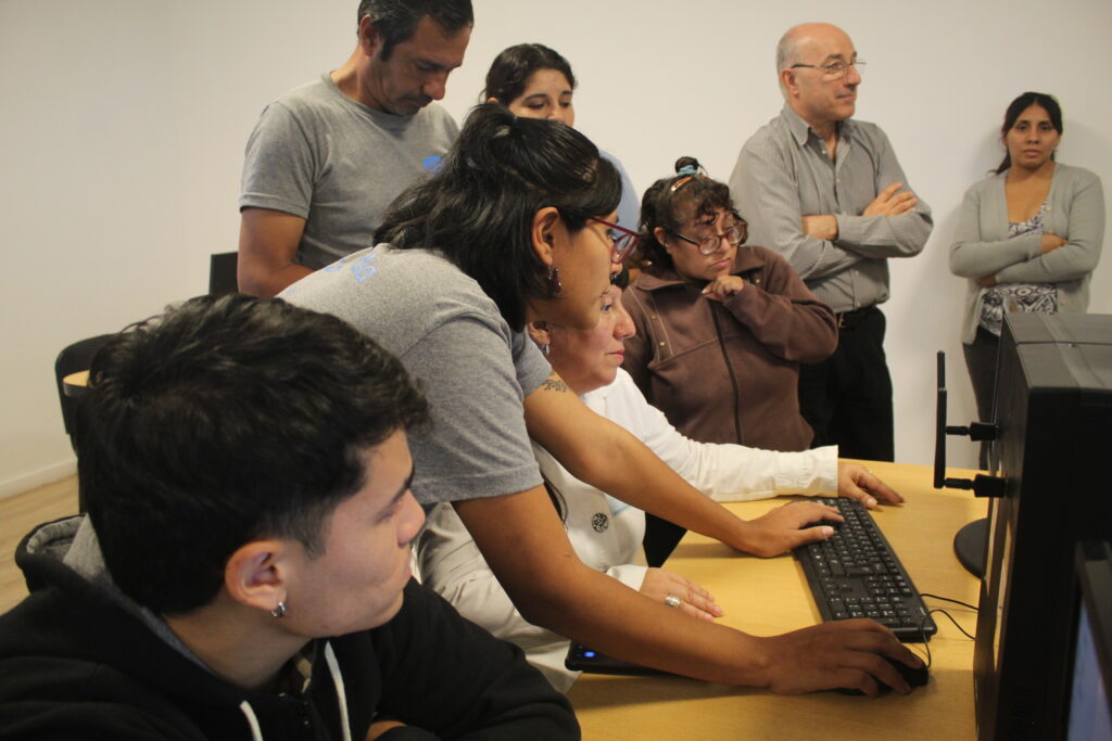 Inauguramos el primer Centro de Acceso a Internet de La Ranchada y la Mutual Carlos Múgica